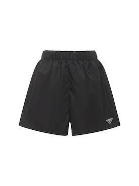 prada nylon gabardine shorts