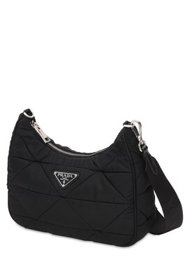 prada quilted shoulder bag