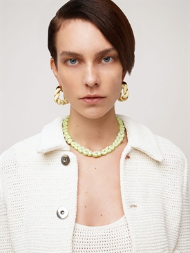 Bottega Veneta - Flower chain short 