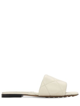 bottega veneta white flats
