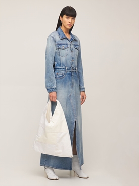 Mm6 Maison Margiela - Cotton denim long 