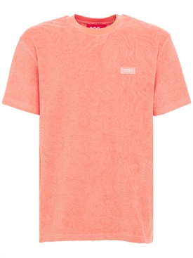 Topos shaved cotton terry t-shirt 