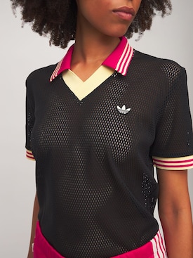 wales bonner mesh polo