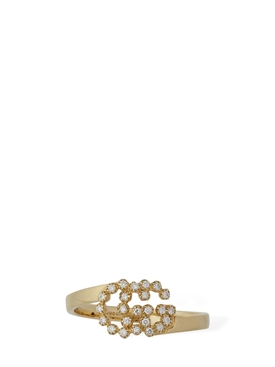 Gucci - 18kt gold \u0026 diamond gg running 