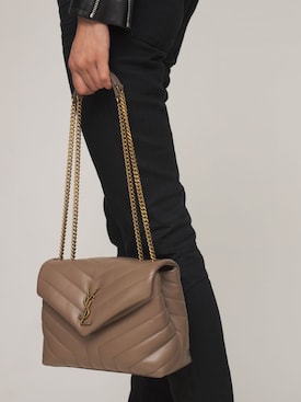 saint laurent loulou taupe