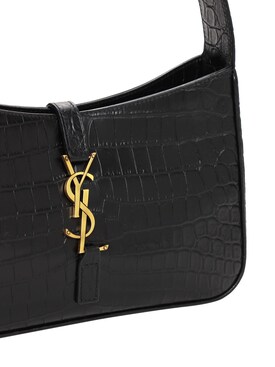 ysl clutch croc