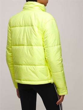 adidas yellow puffer