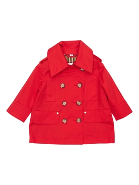 burberry red coat