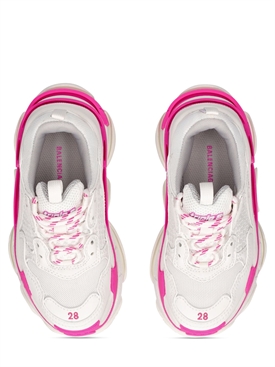 BALENCIAGA TRIPLE S ginnastica rosa fluo Noir Blanc Donna Scarpe 37 US 7  EUR 561,48 - PicClick IT