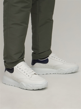 alexander mcqueen white navy