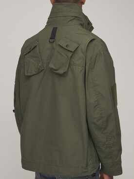 cotton canvas field jacket