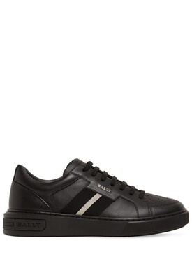 bally sneakers black