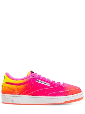 reebok classic suede mens pink