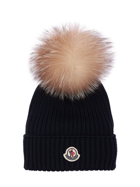 cappello pelliccia moncler