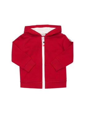 red moncler sweatshirt