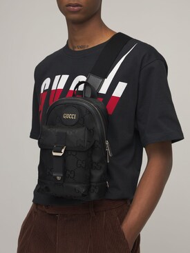 gucci off the grid sling backpack