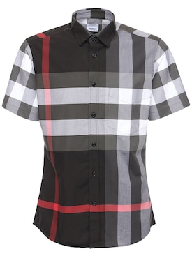 burberry shirt charcoal