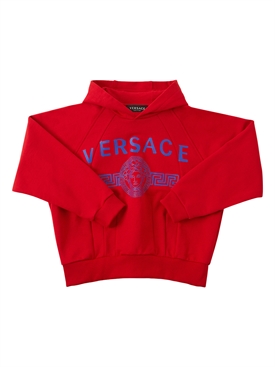 felpa versace rossa