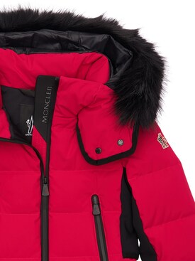 red moncler ski jacket