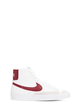 Nike - Nike blazer mid '77 sneakers - White/Bordeaux | Luisaviaroma