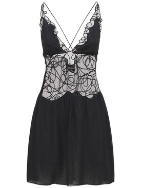 tom ford black lace dress