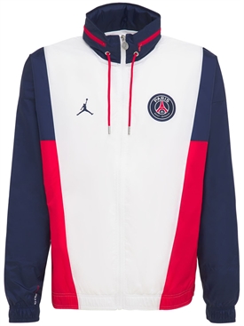 Nike - Chaqueta deportiva jordan psg de nylon - Multicolor | Luisaviaroma