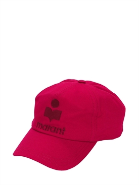 Isabel Marant Tyron 棉质棒球帽 桃红色 Luisaviaroma