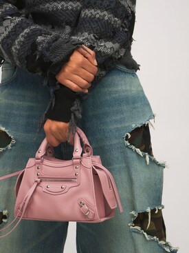 balenciaga neo classic pink