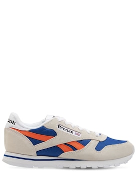 reebok classic leather homme orange