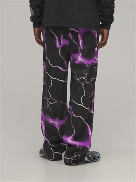 Jaded London - Lightning printed skater 