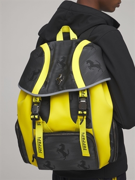 backpack with horse logo
