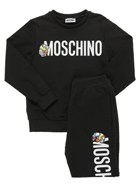 Moschino - Printed cotton sweatshirt 