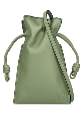 Loewe - Bolso flamenco de piel de nappa - 6424 Rosemary | Luisaviaroma