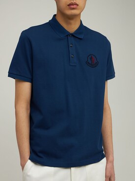 moncler polo navy