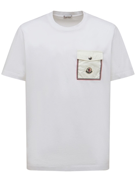 Moncler - Cotton jersey t-shirt w 