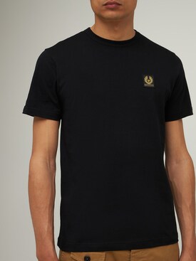 belstaff patch logo t shirt