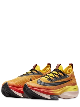 Nike - Air zoom alphafly % running sneakers - Amarillo/Black | Luisaviaroma
