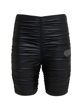 Alexander Wang - High waist ruched bike 