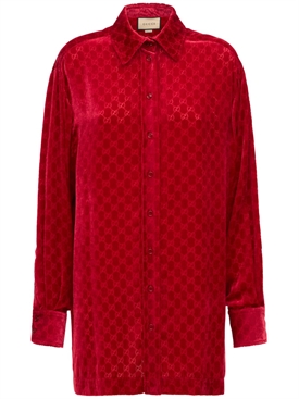 Gucci - Velvet classic shirt - Classic 