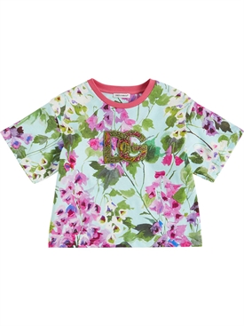 Dolce \u0026 Gabbana - Flowers cotton jersey 