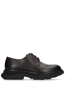 Alexander McQueen - Scarpe in pelle - Nero | Luisaviaroma