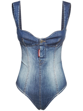 Dsquared2 - Mistress denim bodysuit 