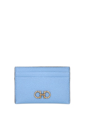 salvatore ferragamo saffiano leather card holder