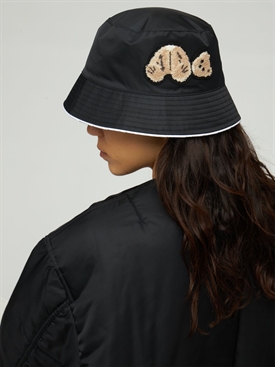 Palm Angels - Bear cotton bucket hat 