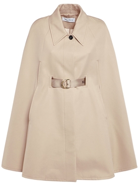 Max Mara - Capa impermeable vetro de gabardina de algodón - Beige/Gesso |  Luisaviaroma