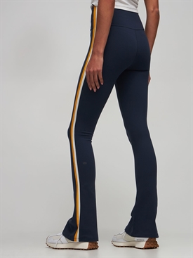 waist supplex flared pants 