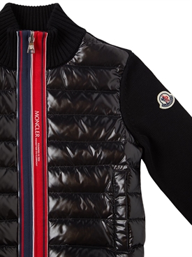 moncler knit jacket