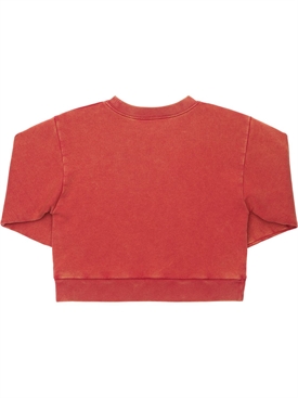 Gucci - Sudadera gucci band de algodón - Rojo | Luisaviaroma