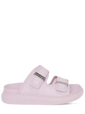 alexander mcqueen womens sliders