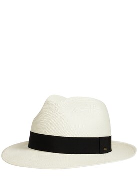 off white panama hat